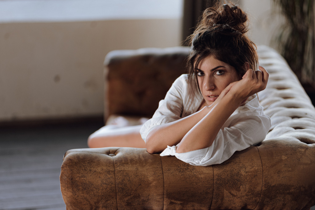 Portrait von Model fotografiert von Markus Becker Photography