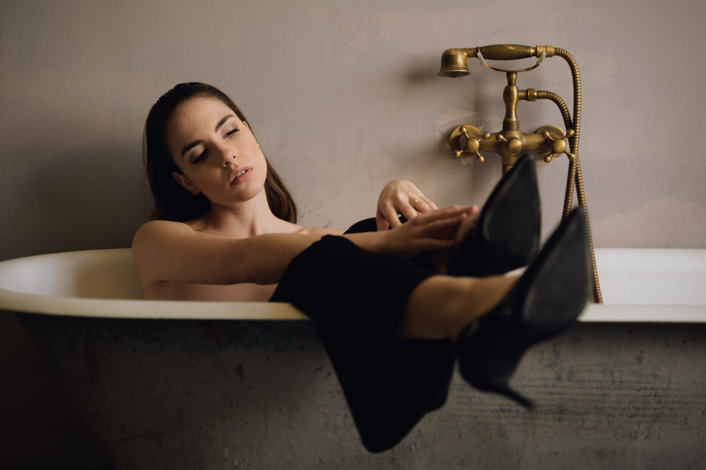 Portrait von Model fotografiert von Markus Becker Photography